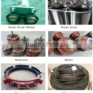CD1 Wire Rope Sling 1000kg Electric Hoist for Double Girder Crane thumbnail-2