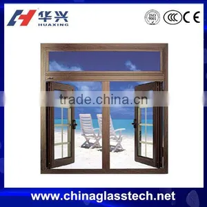 Modern Style Swing Open Residential Double Pane Aluminum Window thumbnail-1