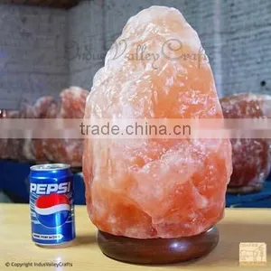 Himalayan Crystal Salt Lamp Natural Shape Giant Mini thumbnail-1