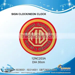 DOUBLE RING NEON CLOCK 12NC203A thumbnail-1