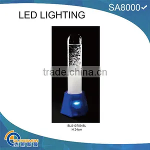 BLS10709-BL FITZROY STORM GLASS WITH LED LIGHTING BASE thumbnail-1