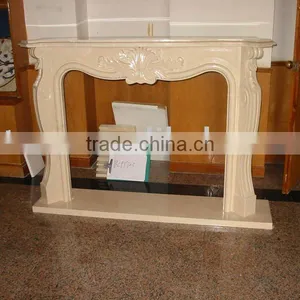 Granite and Marble Fireplace Mantel thumbnail-1