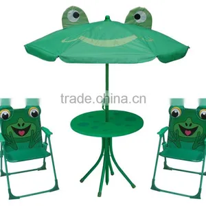 Hot Selling Kids Folding Table and Chair Sets for Campling thumbnail-1