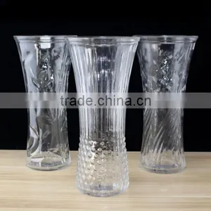 Home or Office Decoration Carving Glass Flower Vase Ornamental Vases thumbnail-2