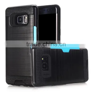 Drawbench Phone Case With Card Slot Phone Hull TPU + PC Material Back Cover for Samsung Note 7 thumbnail-6