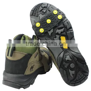 Hot-selling Mountaineering Walking Non-slip Silicone Crampons 5 Teeth Crampons for Snow and Ice thumbnail-1