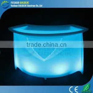 Salon Reception Desk With Led Light thumbnail-1