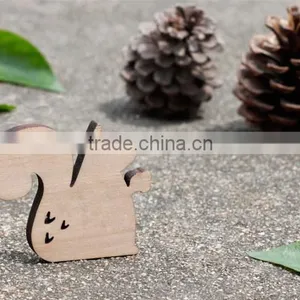 Natural Animal Wooden Fridge Magnets for Sale thumbnail-2