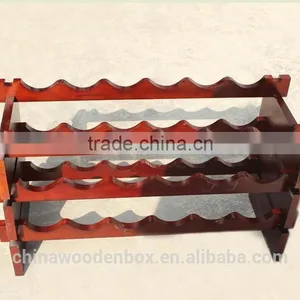 2015 Refinement Wooden Multilayer Wine Shelf thumbnail-2