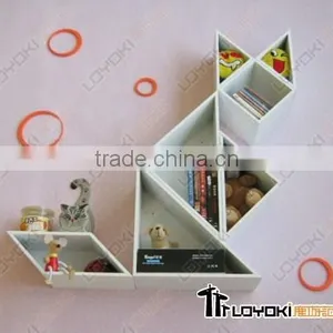 Tangram Wooden Book Cabinet thumbnail-1