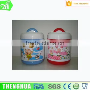 Vacuum Insulated Lunch Box Heat Insulation Bottle Two Container Lunch Jar Food Jar Lunch Box thumbnail-1