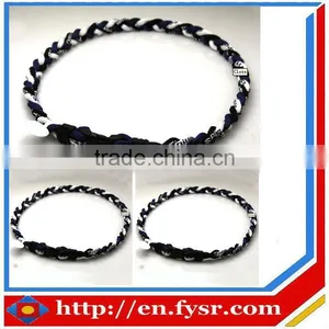 Fashion Sport Germanium Titanium Sports Necklace thumbnail-1