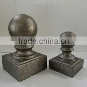 Square Cast Iron Ball Tops/Ornamental Iron Castings thumbnail-1