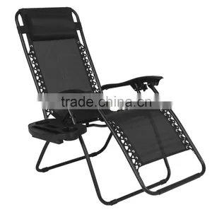 Adjustable Zero Gravity Chair With Cupholder thumbnail-1