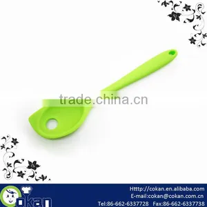 Silicone Slotted Spoon,Silicone Mixing Spoon CK-3101C thumbnail-1
