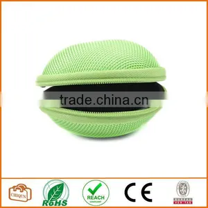 Earphone Handsfree Headset HARD EVA Case - Clamshell/MESH Style With Zipper Enclosure thumbnail-3
