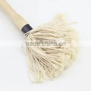18 Inch Wooden Handle BBQ Grill Sauce Basting Mop thumbnail-2