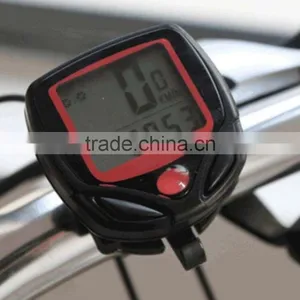 2016 NEW Cycling Bike Bicycle Wireless LCD Cycle Computer Odometer Speedometer Waterproof thumbnail-2
