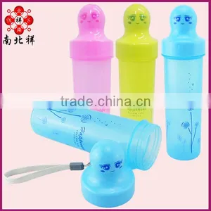 Christmas Children Gift 300ML Plastic Elf Water Bottle For Kid thumbnail-1