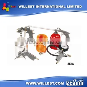 5pcs Air Tool Kit Spray Gun Kit AK5S thumbnail-1
