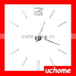 UCHOME 3D EVA Foam DIY Wall Sticker Clock for Home Decoration thumbnail-3