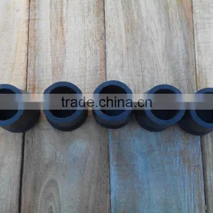 Black 72" Rattan Bo Straight Staff Martial Arts Karate Practice Escrima Arnis Kali With Rubber Caps thumbnail-5