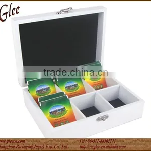 Wholesale MDF Tea Box With 6 Compartments thumbnail-1