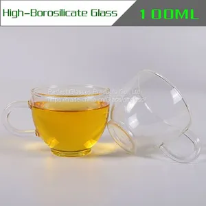 Mini Glass Cup for Coffee and Tea Kungfu Tea Cup Glass Wine Cup Wholesale Glass Cup for Resturant and Hotel thumbnail-1