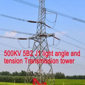 MEGATRO 500KV 5B2 J1 Light Angle and Tension Transmission Tower thumbnail-1