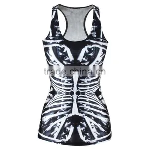 2015 High Quality Customization Unisex Sleeveless Running Tops thumbnail-1