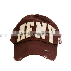 OEM Manufactory 6 Panels Letters Embroidery Casual Baseball Caps Wholesale thumbnail-1
