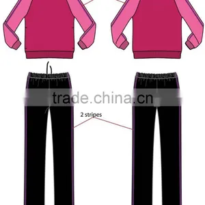 20,000 Sets STOCKLOTS Factory Sport Wear Suit Mens Women's 220g Polytricot Fabric Stocks thumbnail-4