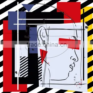 CMYK Colorful Life Printing Design Heat Transfer Sticker Custom Design Heat Transfer Decal Transfer Vinyl Sticker thumbnail-3