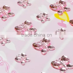 Personalized Design Crystal Diamond Acrylic Stone Sticker Wholesale thumbnail-1