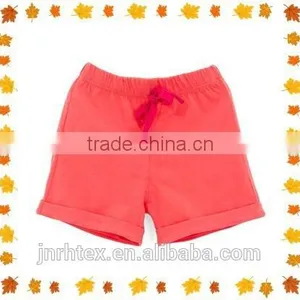 Soft Ski-friendly 100% Cotton Plain Kids Shorts for Promotion thumbnail-1