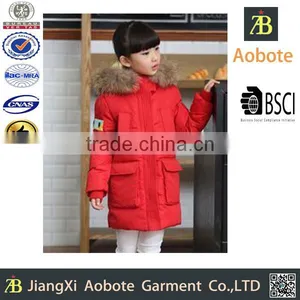 2016 Hot Saling Medium Style Hoody Kid Down Jacket thumbnail-1