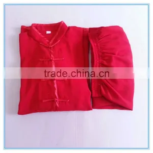 Factory Price OEM Unisex Cotton Tai Chi Kongfu Uniform Suit Art Uniform Chinese Kongfu Uniform thumbnail-5
