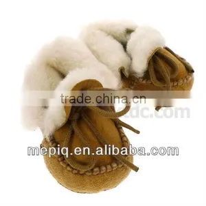 2014 New Warm Baby Moccasins Baby Boots thumbnail-1