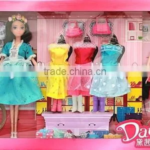 Lovely Girl Doll Action Figure Set of 2 PCS Doll thumbnail-2