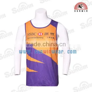 Custom OEM Men Mesh Reversible Plain Basketball Jerseys Wholesale thumbnail-1