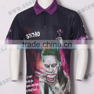 Economic New Coming Custom Sublimation Dart t Shirts thumbnail-1