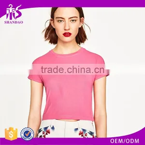 China OEM Service Design Hot New Style 180g 100% Cotton Short Sleeve O-Neck T Shirt In Bulk thumbnail-1