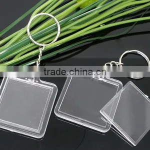 10 Key Chain&Key Rings W/Transparent Acrylic Picture Frames thumbnail-3