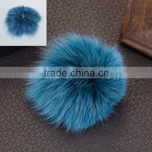 Wholesale New Fashion Trend Round Sable Fur Pom Pom Balls thumbnail-3