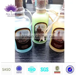Luxury Hotel Amenity Set Disposable Bottle With Wodden Cap thumbnail-1