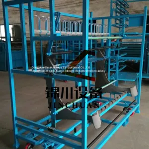 Warehouse Movable Cart Trolley Stainless Steel For Auto Parts thumbnail-1