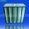 High Capacity Polypropylene V Bank Filter - GI Frame Pleated Mini Hepa Filter thumbnail-1