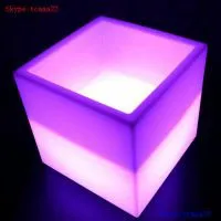 Led Plastic Ice Cube Bucket With Lights thumbnail-2