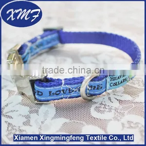 Custom Logo Adjustable Dog Collars With Mental Safety Breakaway Buckles thumbnail-2