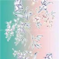 Custom Digital Print Silk Hijab Supplier thumbnail-1